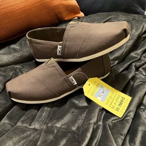 Toms Classic Olive Washed Canvas
